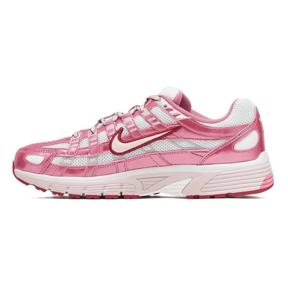 Nike P-6000 Shoe PEONY / TEAM CRIMSON / SILT RED IO3496 100 Womens Size 6 - Picture 3 of 5
